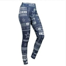 NFL Women's Team Column Legging, Dallas Cowboys, Large picture