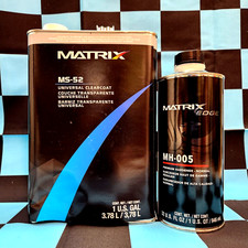 MS-52 Clearcoat MATRIX SYSTEM Gallon KIT includes MH-005 Hardener -BEST 4:1 MIX- picture