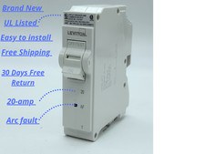 LEVITON LB120-AFT 20AMP AFCI ARC FAULT 120V BRAND NEW PLUG-ON THERMAL MAGNETIC picture