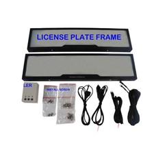 1PC Standard License Plate Frame Tag Holder for Universal European 520mm × 109mm picture