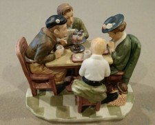 Norman Rockwell - Grace Before Meals - Gorham Figurine 1976 Excellent picture