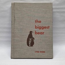 Vintage 1952 The Biggest Bear by Lynd Ward | Caldecott Medal Winner | Reinforced picture