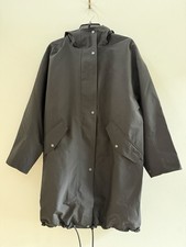 New LULULEMON  Oversized Cocoon Raincoat Jacket Rain Coat, Medium, Black picture