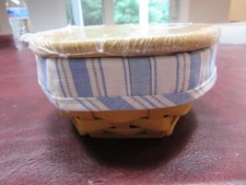 Longaberger Classic Sage Generation Booking Basket Set with NEW Lid picture