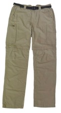 Columbia Mens Kestrel Trail Convertible Cargo Pants Khaki 100 Nylon Outdoor New picture