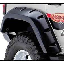 Bushwacker Max Coverage Pocket/Rivet Style Front & Rear Fender Flares | 4-Piece  picture