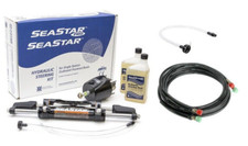 SeaStar HK6400A-3 14ft Hydraulic Outboard Steering Kit HO5114 Hoses Teleflex picture