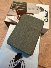 Zippo 47426 Founder Day 2026 Green Crackle Brass Windproof Lighter + Flint Pack picture