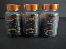 3 pack  - NEW Bloom & Bond - Pumpkin Seed Oil w/ Saw Palmetto 2000mg - ex. 4/28 picture