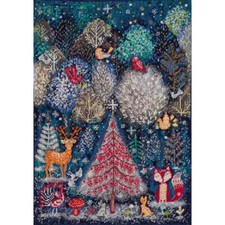 Abris Art Cross stitch kit In the winter forest one day AH-153 picture