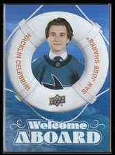 2024-25 Upper Deck Series 2 - Welcome Aboard Macklin Celebrini #WA-8 (RC) picture