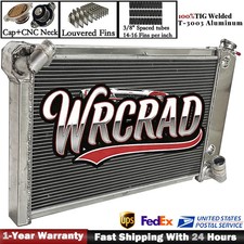 All Aluminum Radiator For 1969 1970 1971 1972 Chevy Corvette Small Block 5.7L V8 picture