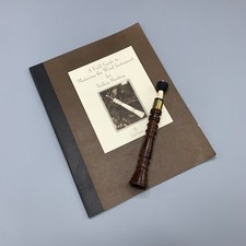 RARE Zach Farmer Handmade Trumpet Turkey Call - Field Guide Included picture