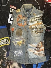 Vintage Spring/Summer 2002 collection D&G Pin-Up Hot Rod sleeveless denim vest picture