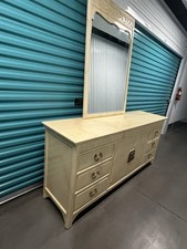 Henredon “Villa Borghese” Bedroom Set – Dresser, Mirror & Pair of Nightstands – picture