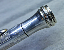 Vintage NUPOINT Sterling Silver Mechanical Pencil, Circa 1924, No Dents picture
