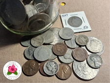 🔥Coin Mystery GRAB BAG ~ (2 Coins) ~ Possible Silver ~ STARTER COLLECTION LOT picture