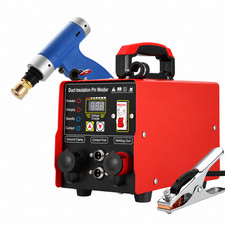 Cordless Rechargeable Cup Head Pin Welder, HVAC Duct Insulation Stud Welding picture