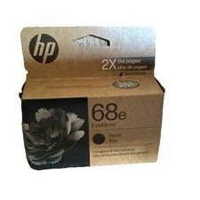 Genuine HP 68E EVOMORE BLACK HIGH YIELD INK CARTRIDGE (7FP22TN)  EXP 2/2027 picture