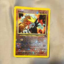 Pokemon Entei 34/53 Reverse Holo Promo, Wotc Promo ENG 80 HP Ken Sugimori picture