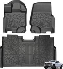Pickup Truck Floor Mats for Ford F-150 2015-2025 | F150 Lightning 2022-2025 Supe picture