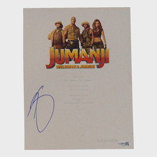 Kevin Hart Signed Autograph Jumanji Welcome to the Jungle Full Movie Script picture