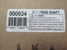 Borgeson 000934 Steering Shaft 79-91 Chevy GMC C/K Truck Blazer Suburban (10C1) picture