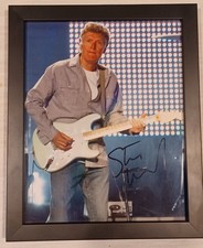 Steve Winwood Singer & Guitarist 8x10 Professionally framed Autographed w/ COA picture