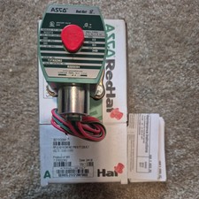 ASCO Red Hat Solenoid Valve, 8210G094, 1/2, 2-way, 120V picture