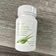 AloeCure Advanced Formula Pure Aloe Vera Extract Digestive Support 30 Capsules picture
