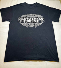 Vintage RARE Carpathian Forest *FCK YOU ALL* Band Merch Tshirt Mens picture