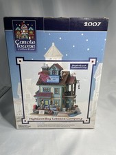 Lemax Carole Town Collection Highland Bay Lobster Company Rare 2007 W/ Light picture