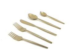 Vibhsa 20 Piece Golden Flatware Set, Service for 4 picture