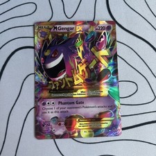 M Gengar EX (121 SECRET RARE) 121/119 XY Phantom Forces Holo MEGA NM POKEMON picture