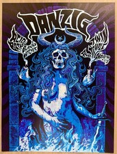 Danzig Poster Anaheim 2026 Honda Center LIMITED EDITION LA RARE Official picture