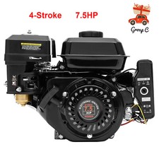 212cc  4-Stroke 7.5 HP Electric Start Horizontal Engine Go Kart Gas Engine Motor picture