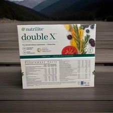 FREE SHIPPING - NEW AMWAY Nutrilite Double X Multivitamin -31 Day Supply -03/28 picture