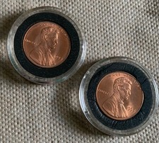 1995 uncirculated coin no mint kept protected new luster picture