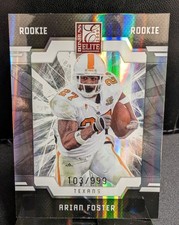 2009 Donruss Elite - Rookies Arian Foster #106 #'d 103/999 (RC) picture