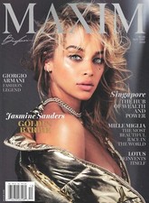 MAXIM Magazine (November December, 2019) Issue 241, JASMINE SANDERS 