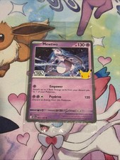 Factory Sealed Mewtwo 063/128 Pokemon 30th Anniversary Target Promo Card picture