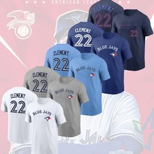NEW  Ernie Clement #22 Toronto Blue Jays 2026 Player Name & Number Fan Look picture
