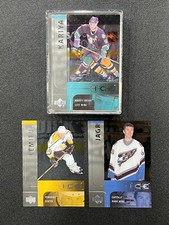 2001-02 Upper Deck Ice Hockey Complete Base Set (1-42) w/o SP's picture
