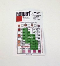 CC2602B NEW GENUINE FLEETGUARD PART 3 WAY COOLANT TEST KIT STRIP picture