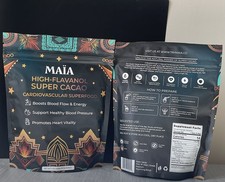 MAIA High-Flavanol Super Cacao (2 Pack ) 7oz 30 servings each P  picture