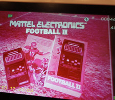 Vintage MATTEL FOOTBALL 2 Handheld electronic video game TV COMMERCIAL 16MM film picture