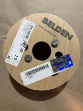 Belden 8723 2 Pair 20 AWG Shielded Cable Gray 100FT NOS Vintage picture