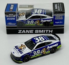 2026 1/64 #38 Zane Smith “Aaron’s Lucky Dog” Mustang Limited Ed. Same Day Ship picture