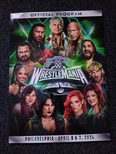 Wrestlemania XL 40 Official program Philadelphia 2024 Cody Rhodes Story picture