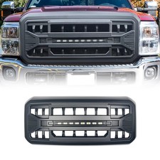 Front Armor Grille Grill w/ Off-Road LED Lights For Ford 2011-16 F250 F350 F450 picture